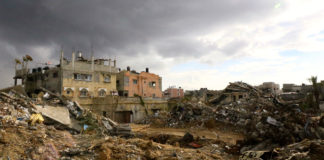 The doctor who healed hatred city in ruins