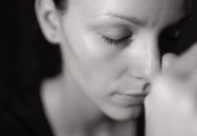 God’s silence woman praying