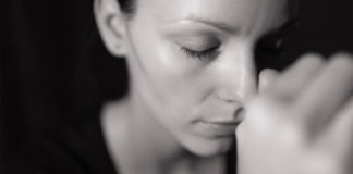 God’s silence woman praying
