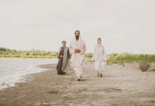 The entourage of Jesus jesus