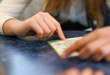 One lottery ticket and an unexpected ending lottery ticket