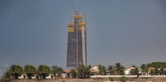 The tower dedicated to pride Jeddah Tower