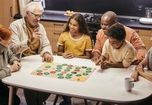 Cardboard therapy tabletop gaming