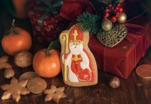 The first Christmas gift-giver saint nicholas