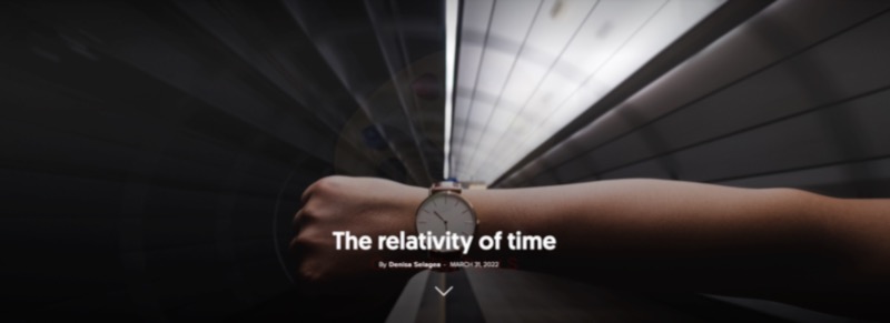 The relativity of time 