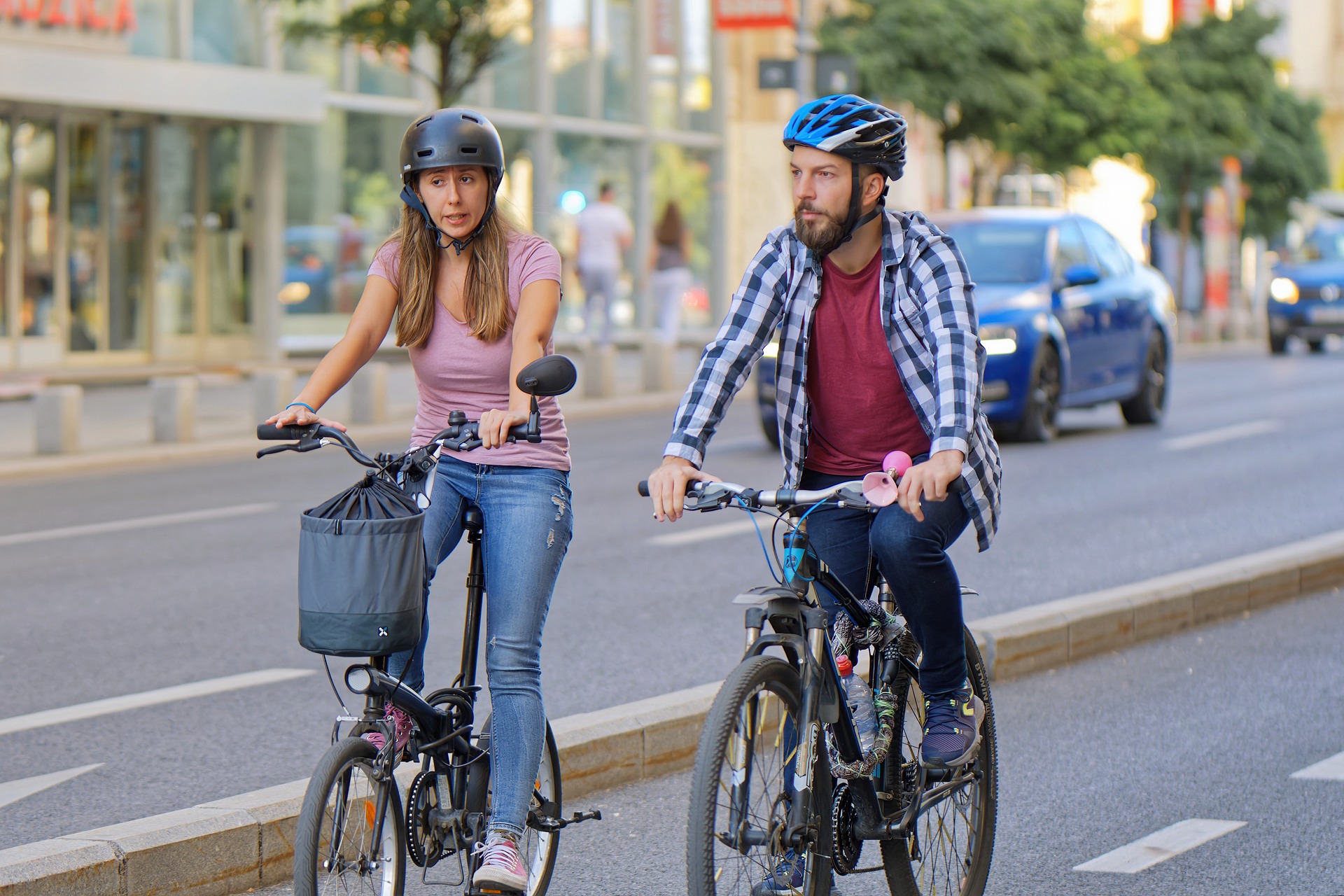 bike couple