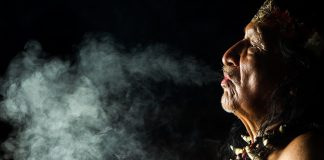 On the banks of a river where no one had ever been On the banks of a river where no one had ever been