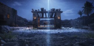 The stable with the iron bars The stable with the iron bars