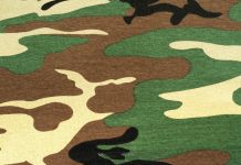 Like colours in a cheap fabric Like colours in a cheap fabric