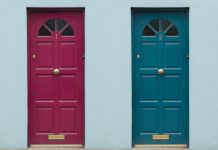 Facing the two doors: which one will you choose? Facing the two doors