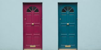 Facing the two doors: which one will you choose? Facing the two doors