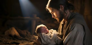Becoming the father of the Son of God