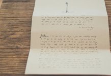 Write to someone you’re grateful for